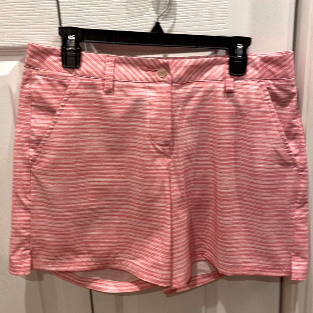 Puma Womens pink golf shorts size 10, dry fit